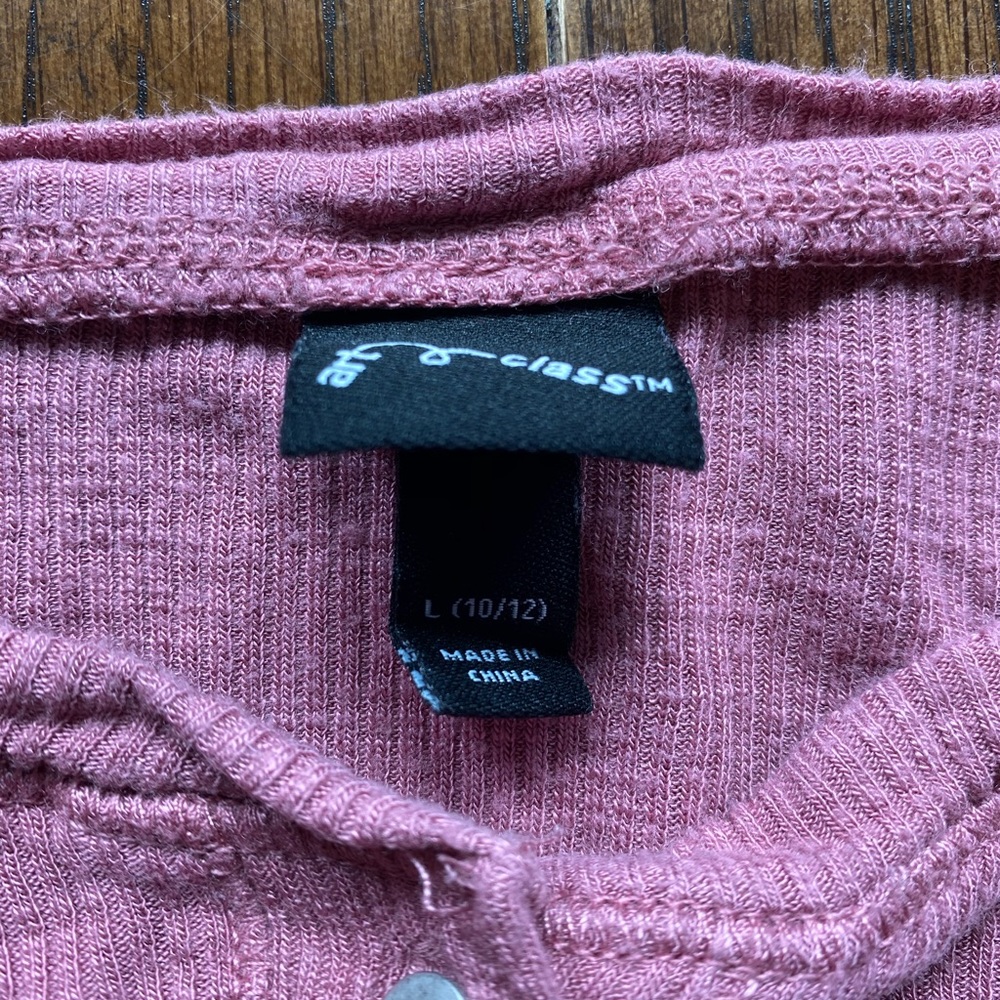 3/$15 Art Class girls top long sleeve size large - Picture 2 of 5
